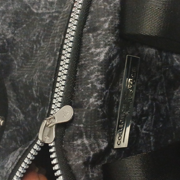 JUSTICE  Black and White Backpack, New without tags. - Picture 6 of 7